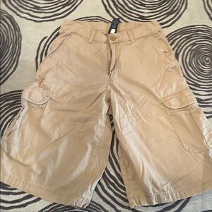 Tan Cargo Shorts